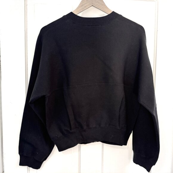 Vince bomber zip-up sweatshirt cardigan M - Picture 5 of 8